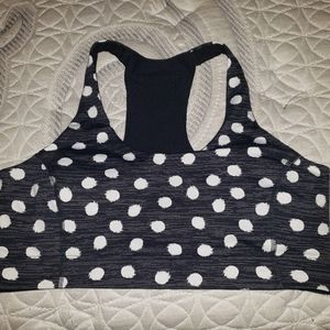 Outdoor voices polka dot bra